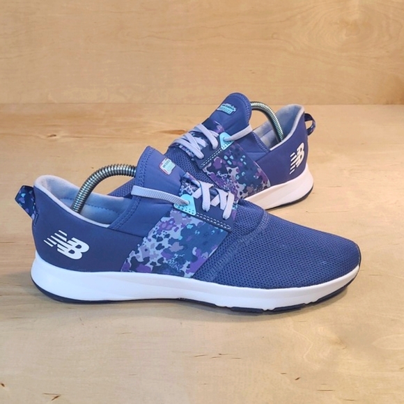 New Balance Nergize Blue Purple Women's Athletic Running Shoes - Picture 6 of 10